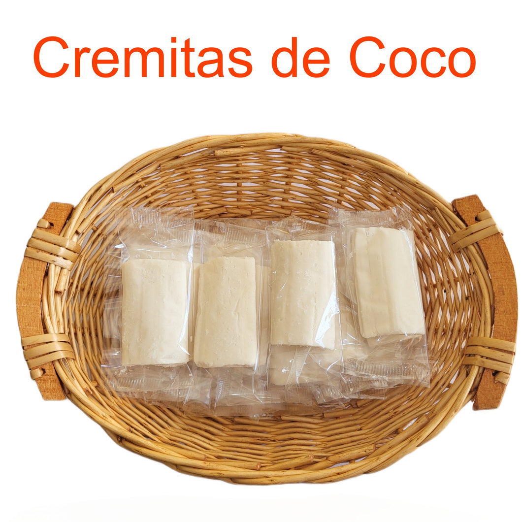 Cremitas de Coco 30 pz/1.5 oz.